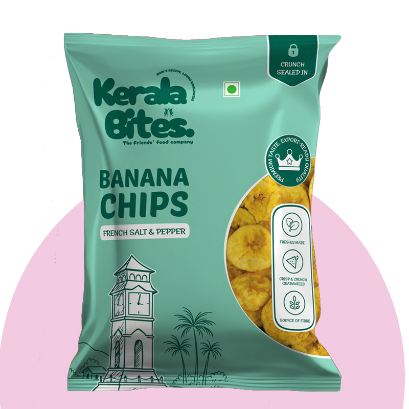 Banana Chips French Salt & Black Pepper- 175g