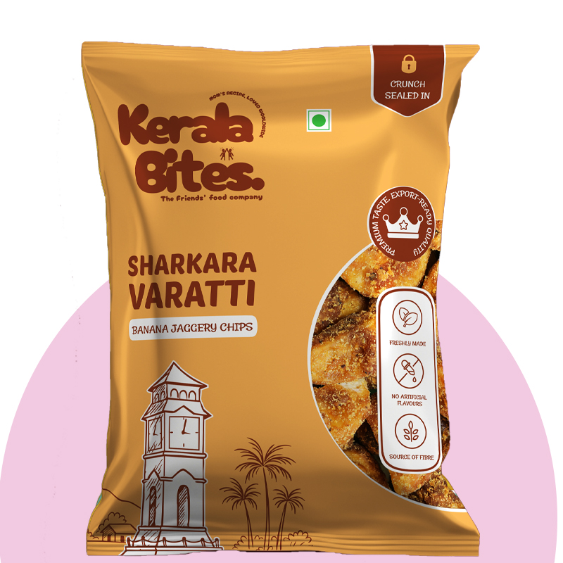 Banana Sharkaravaratty  (Jaggery Coated Banana Chips)- 175g