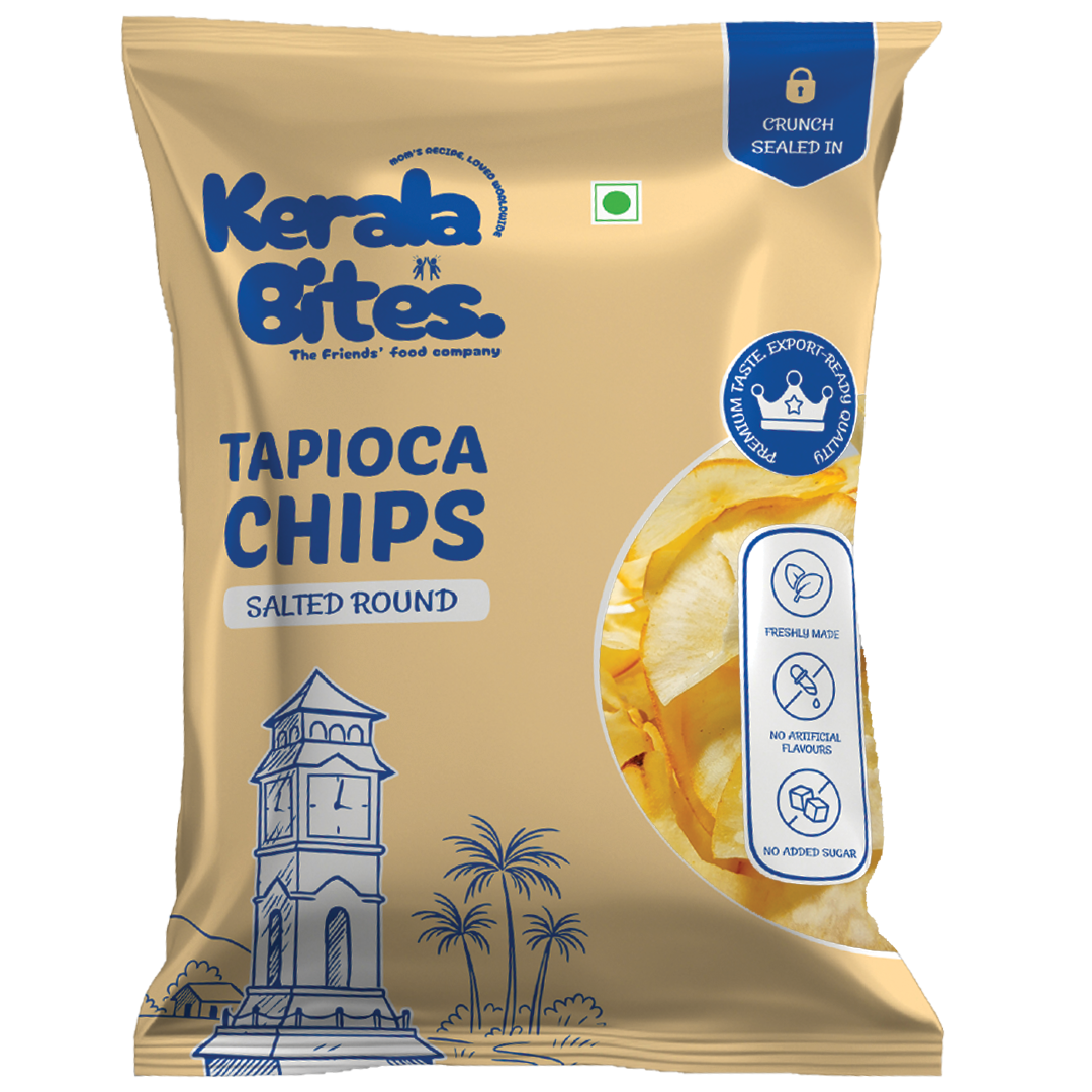 Tapioca Chips Salted Round