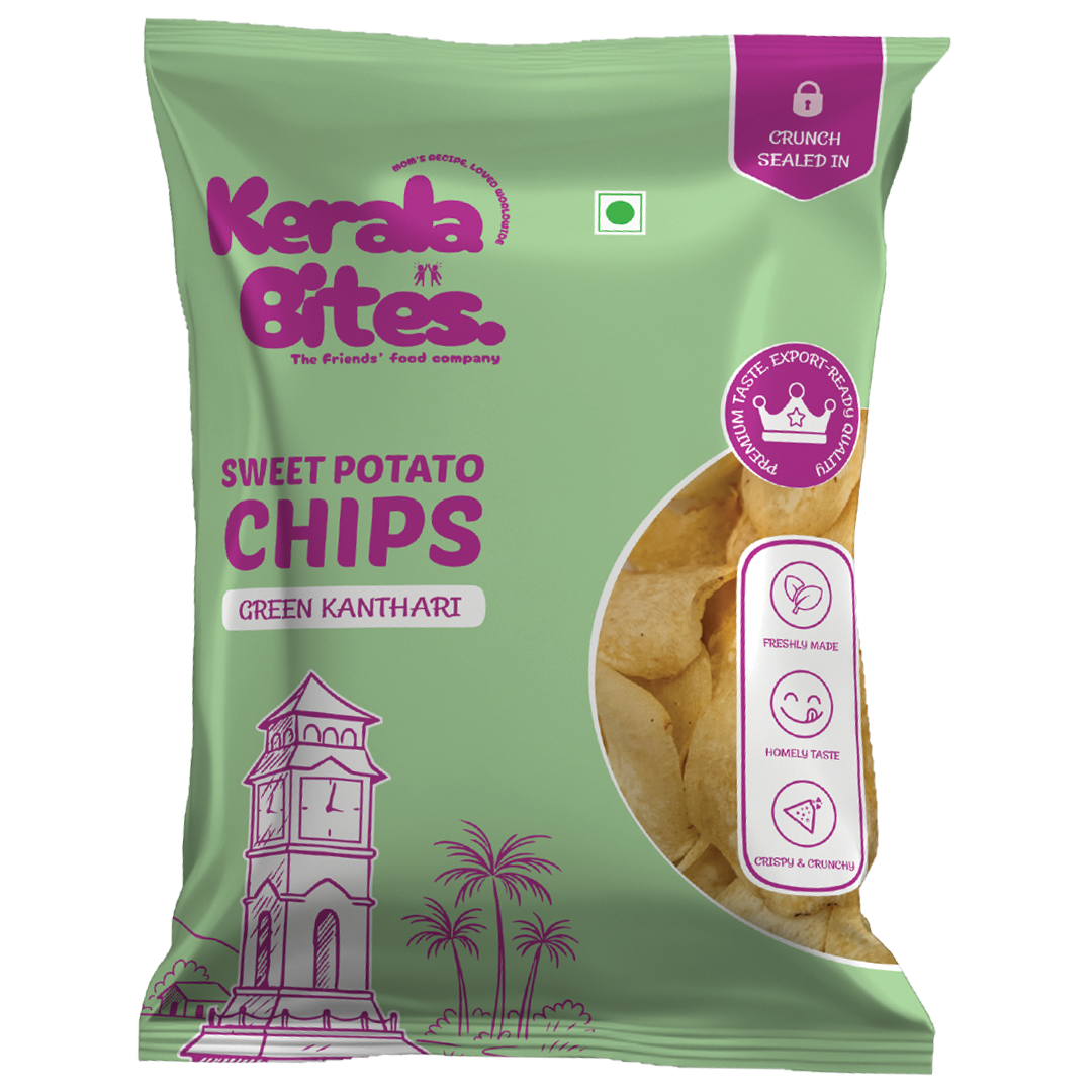 Sweet Potato Chips Green Kanthari